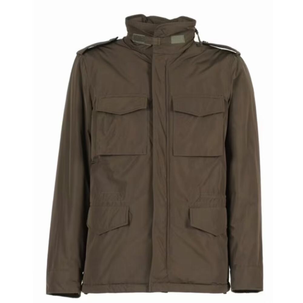 ASPESI Women’s Olive Green Cotton Field Jacket – Minifield M-65 Inspired Size 40